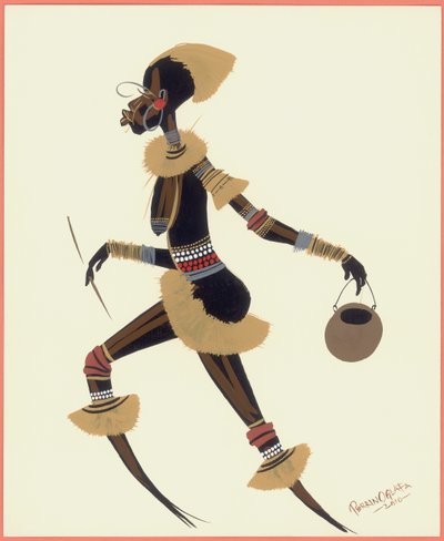 Raffia Woman, 2010 by Oglafa Ebitari Perrin
